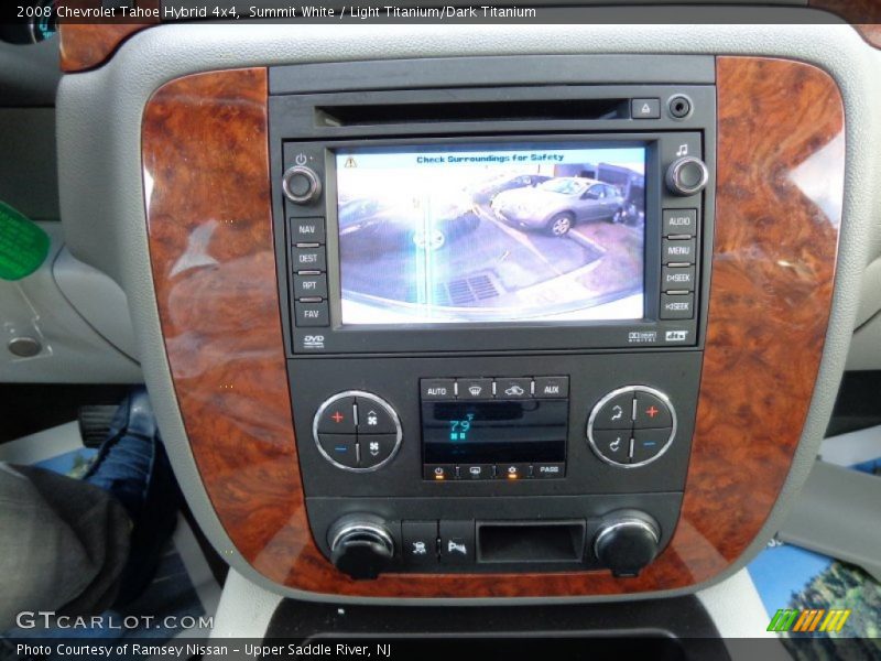 Summit White / Light Titanium/Dark Titanium 2008 Chevrolet Tahoe Hybrid 4x4