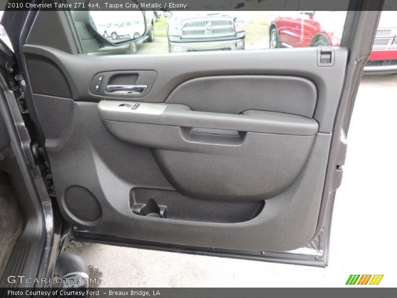 Taupe Gray Metallic / Ebony 2010 Chevrolet Tahoe Z71 4x4