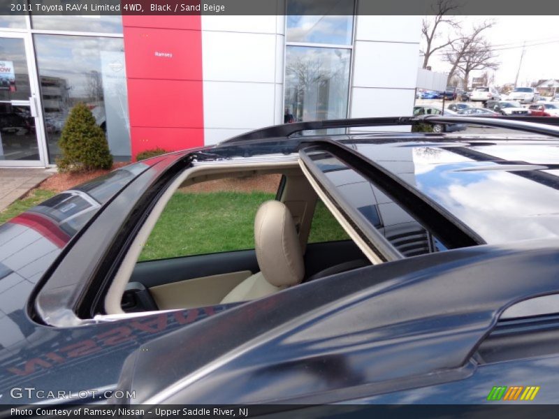 Black / Sand Beige 2011 Toyota RAV4 Limited 4WD