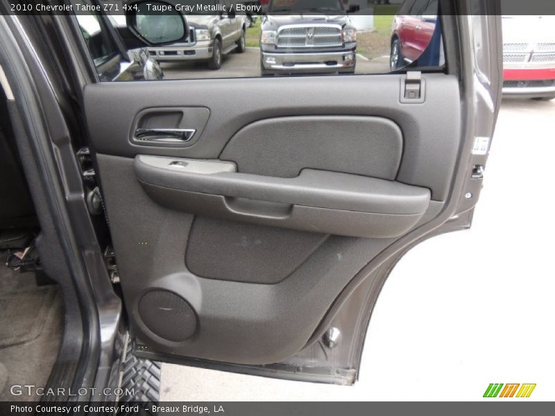 Taupe Gray Metallic / Ebony 2010 Chevrolet Tahoe Z71 4x4