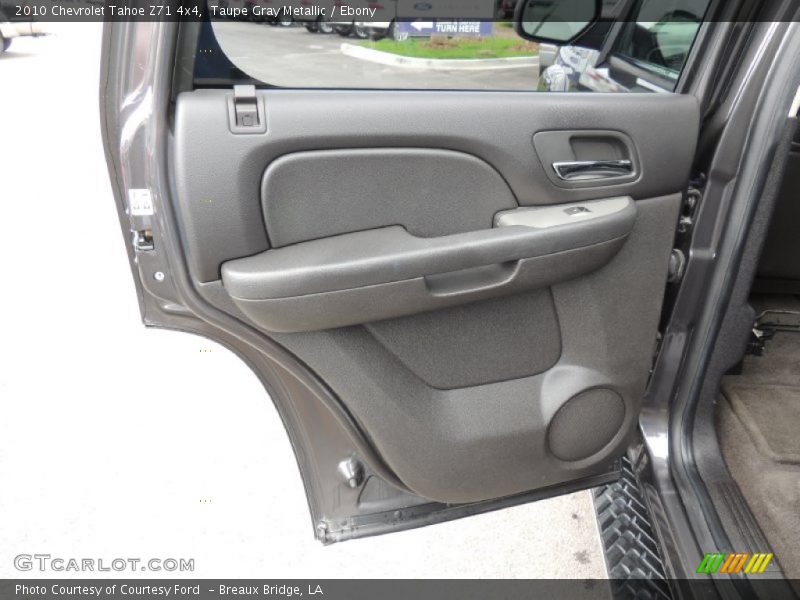 Taupe Gray Metallic / Ebony 2010 Chevrolet Tahoe Z71 4x4