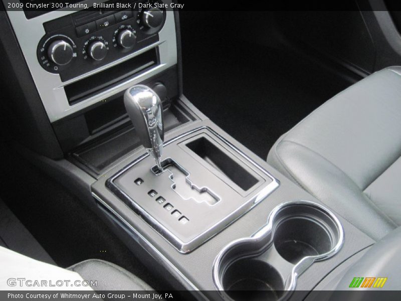 Brilliant Black / Dark Slate Gray 2009 Chrysler 300 Touring