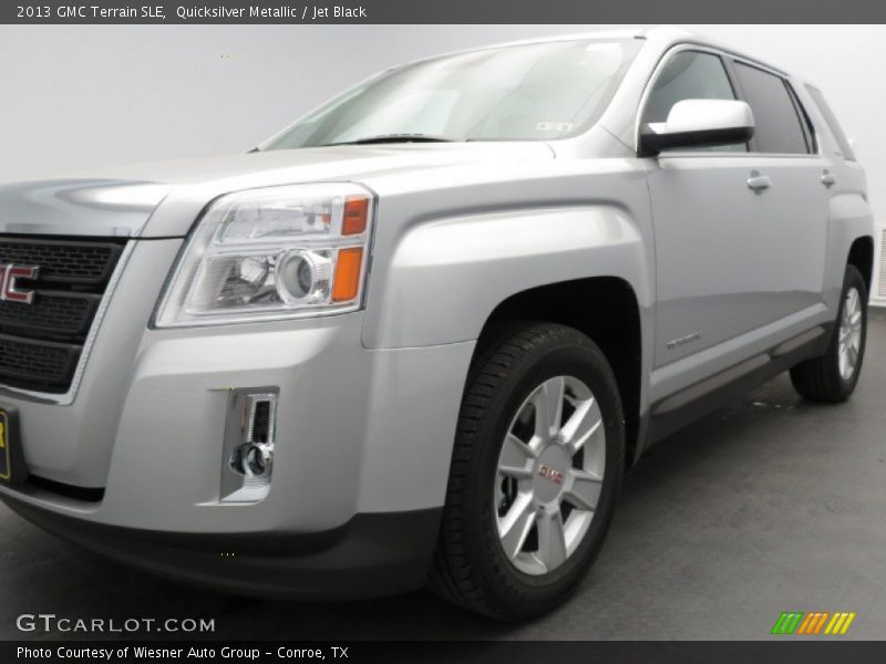 Quicksilver Metallic / Jet Black 2013 GMC Terrain SLE