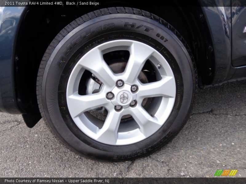 Black / Sand Beige 2011 Toyota RAV4 Limited 4WD
