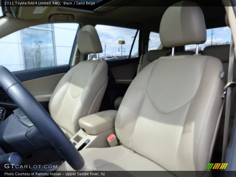 Black / Sand Beige 2011 Toyota RAV4 Limited 4WD