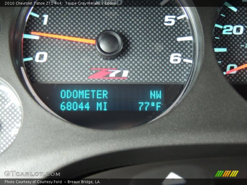 Taupe Gray Metallic / Ebony 2010 Chevrolet Tahoe Z71 4x4