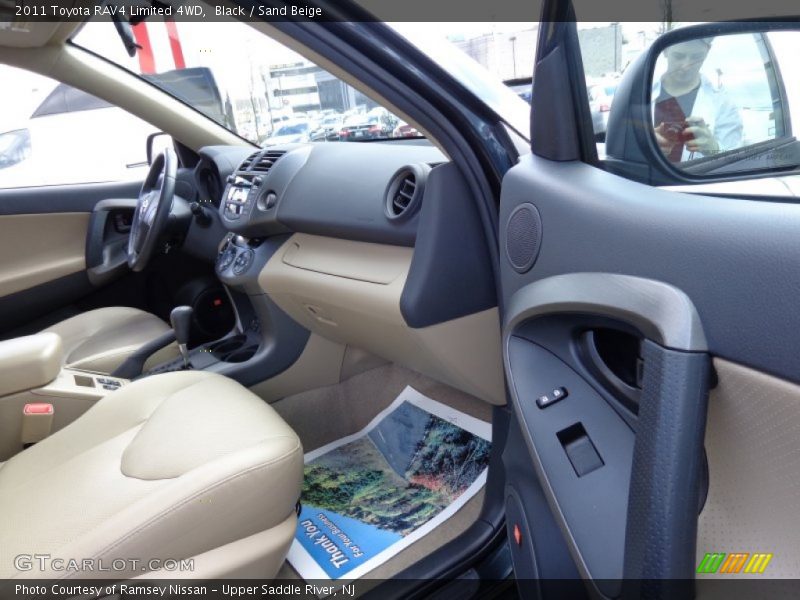 Black / Sand Beige 2011 Toyota RAV4 Limited 4WD