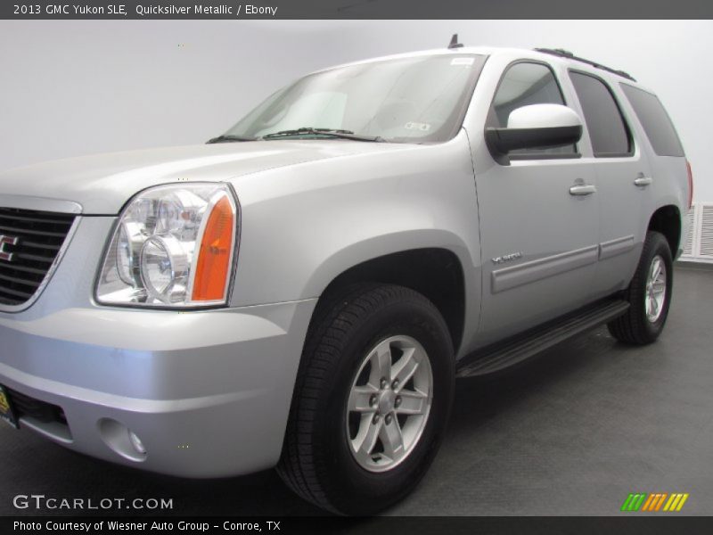 Quicksilver Metallic / Ebony 2013 GMC Yukon SLE