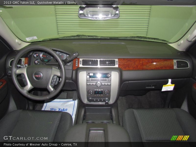Quicksilver Metallic / Ebony 2013 GMC Yukon SLE