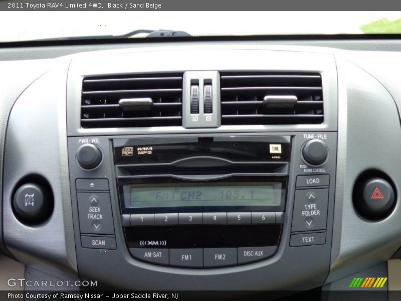 Black / Sand Beige 2011 Toyota RAV4 Limited 4WD