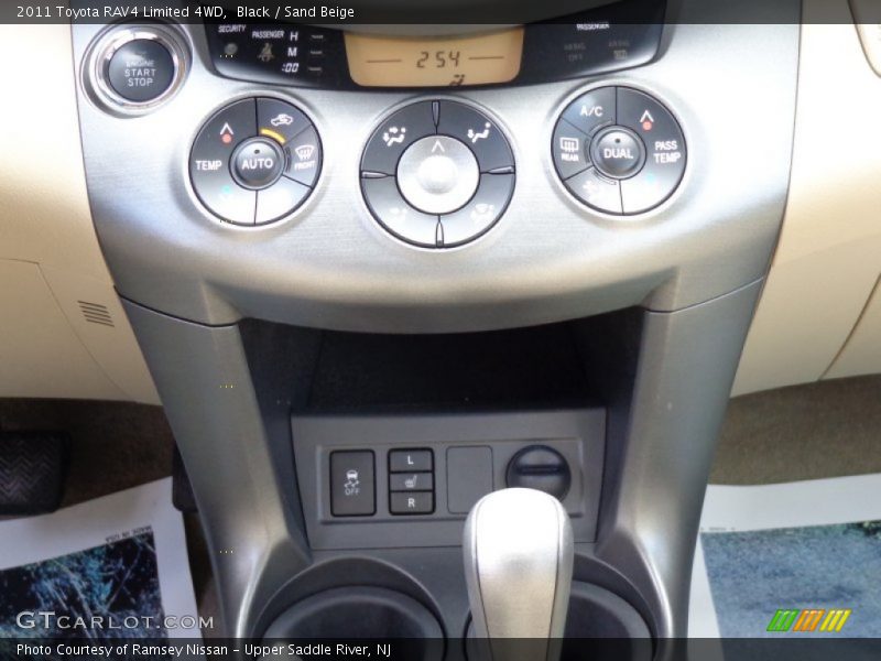Black / Sand Beige 2011 Toyota RAV4 Limited 4WD