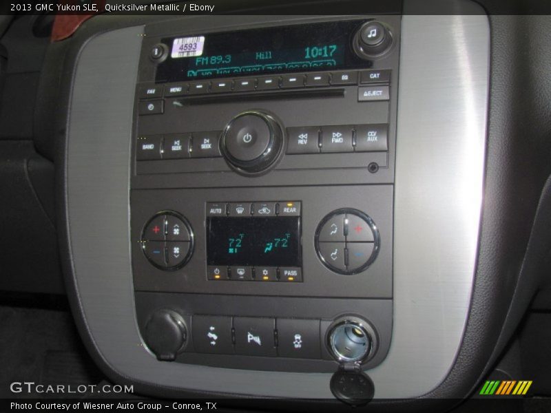 Quicksilver Metallic / Ebony 2013 GMC Yukon SLE