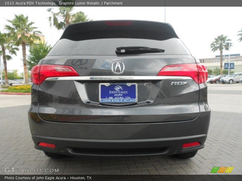 Graphite Luster Metallic / Parchment 2013 Acura RDX Technology