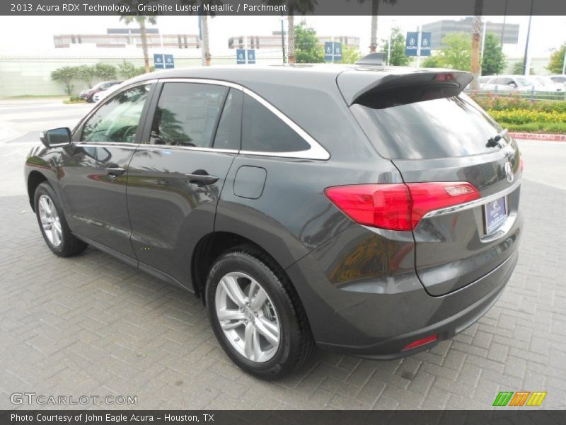 Graphite Luster Metallic / Parchment 2013 Acura RDX Technology