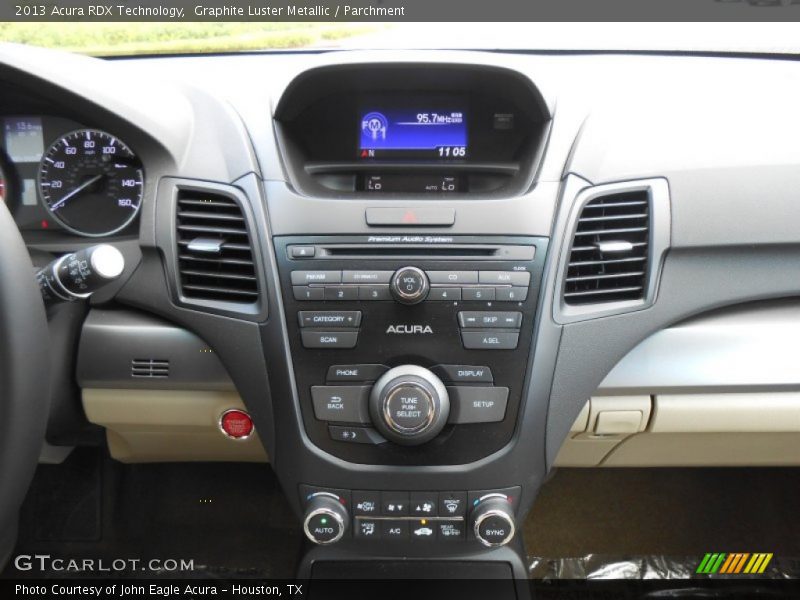 Graphite Luster Metallic / Parchment 2013 Acura RDX Technology