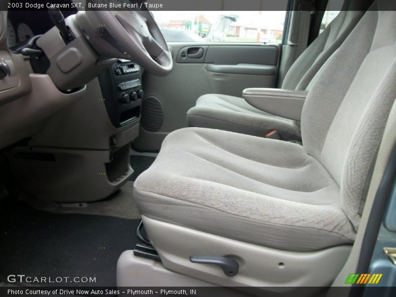 Butane Blue Pearl / Taupe 2003 Dodge Caravan SXT