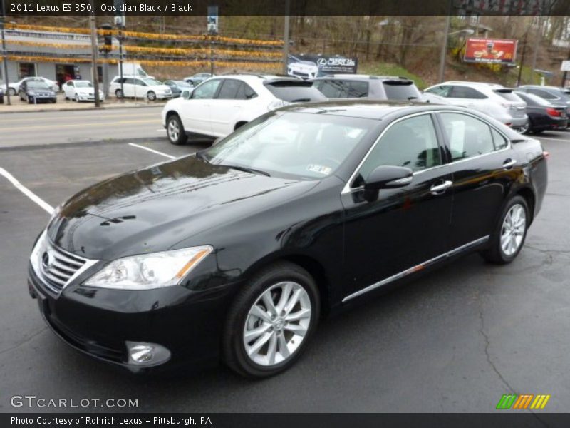 Front 3/4 View of 2011 ES 350