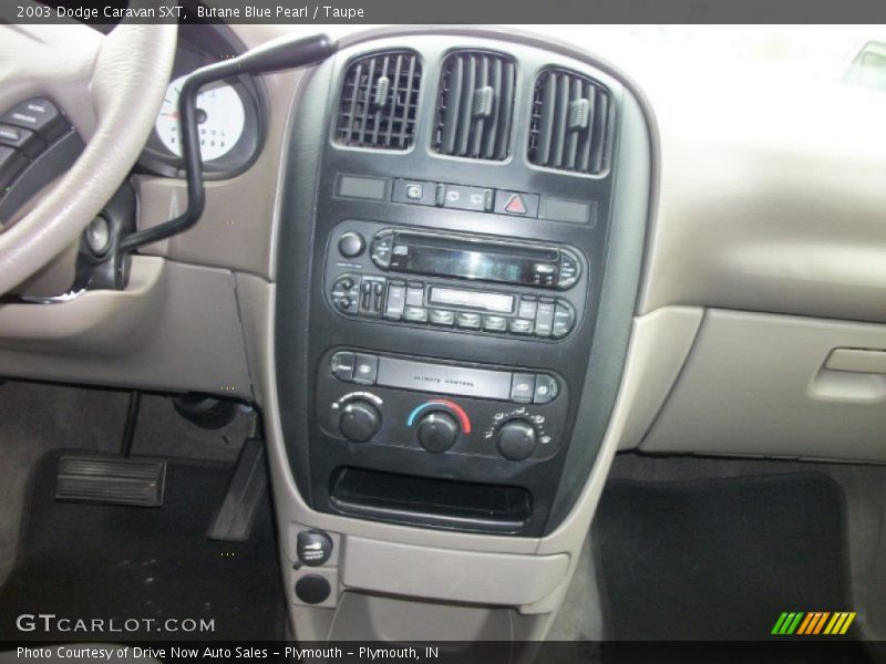 Butane Blue Pearl / Taupe 2003 Dodge Caravan SXT