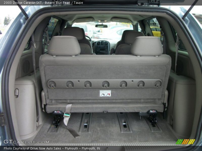 Butane Blue Pearl / Taupe 2003 Dodge Caravan SXT