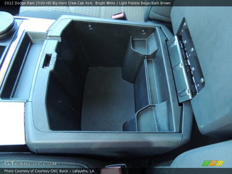 Bright White / Light Pebble Beige/Bark Brown 2012 Dodge Ram 2500 HD Big Horn Crew Cab 4x4