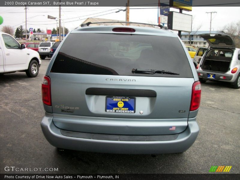 Butane Blue Pearl / Taupe 2003 Dodge Caravan SXT