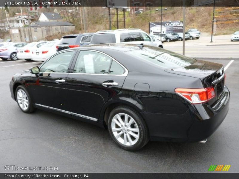  2011 ES 350 Obsidian Black