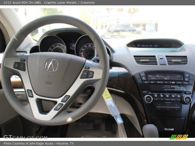 Graphite Luster Metallic / Graystone 2013 Acura MDX SH-AWD