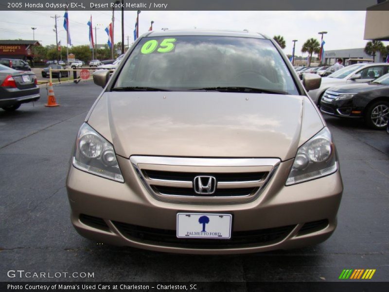 Desert Rock Metallic / Ivory 2005 Honda Odyssey EX-L