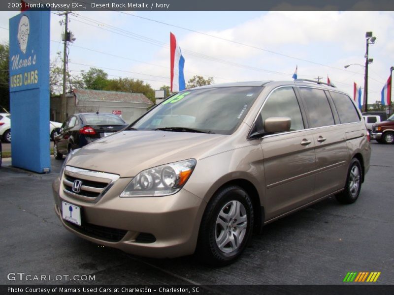 Desert Rock Metallic / Ivory 2005 Honda Odyssey EX-L