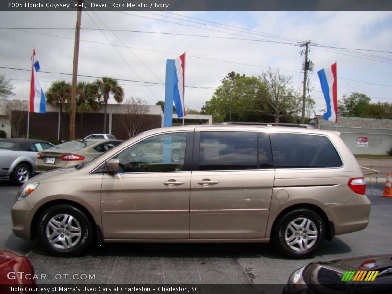Desert Rock Metallic / Ivory 2005 Honda Odyssey EX-L