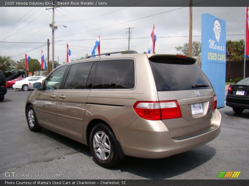 Desert Rock Metallic / Ivory 2005 Honda Odyssey EX-L