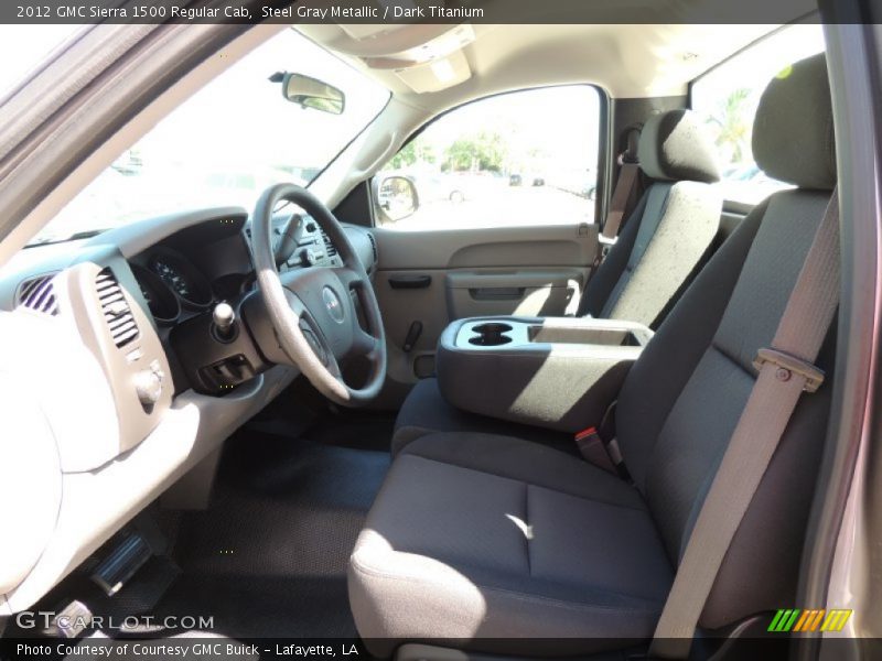 Steel Gray Metallic / Dark Titanium 2012 GMC Sierra 1500 Regular Cab