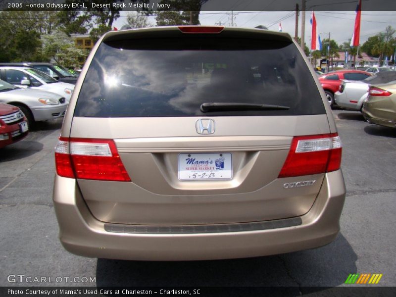 Desert Rock Metallic / Ivory 2005 Honda Odyssey EX-L