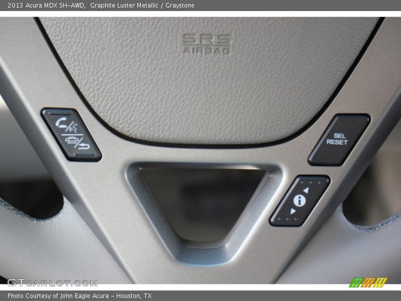 Graphite Luster Metallic / Graystone 2013 Acura MDX SH-AWD