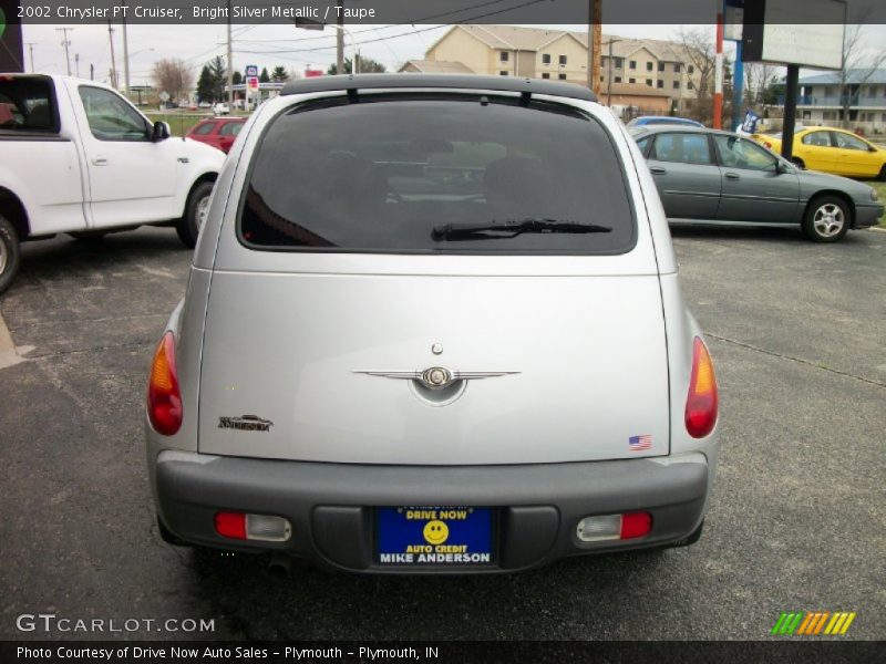 Bright Silver Metallic / Taupe 2002 Chrysler PT Cruiser