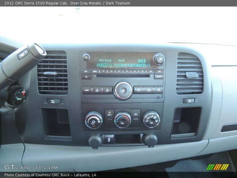 Steel Gray Metallic / Dark Titanium 2012 GMC Sierra 1500 Regular Cab