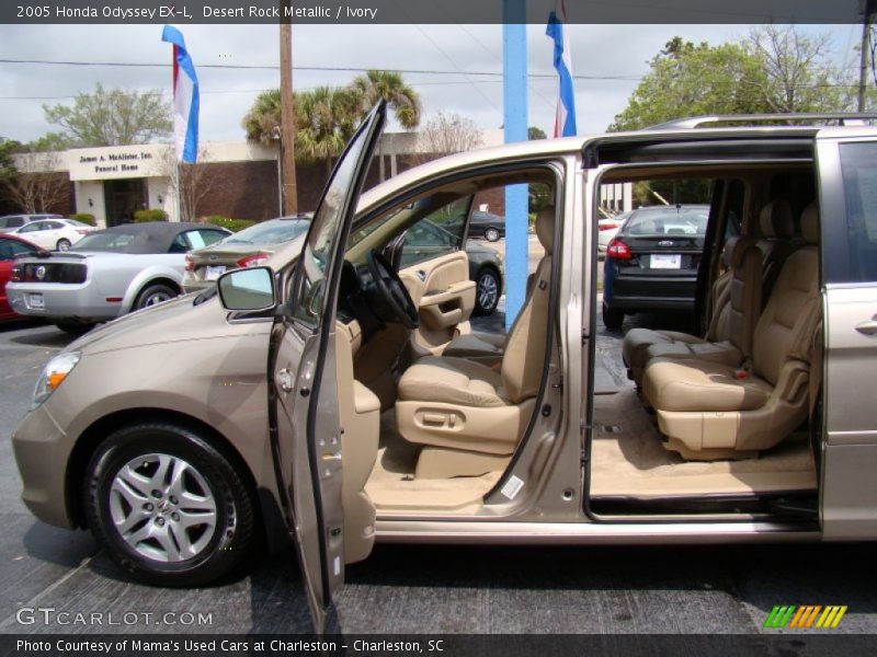Desert Rock Metallic / Ivory 2005 Honda Odyssey EX-L