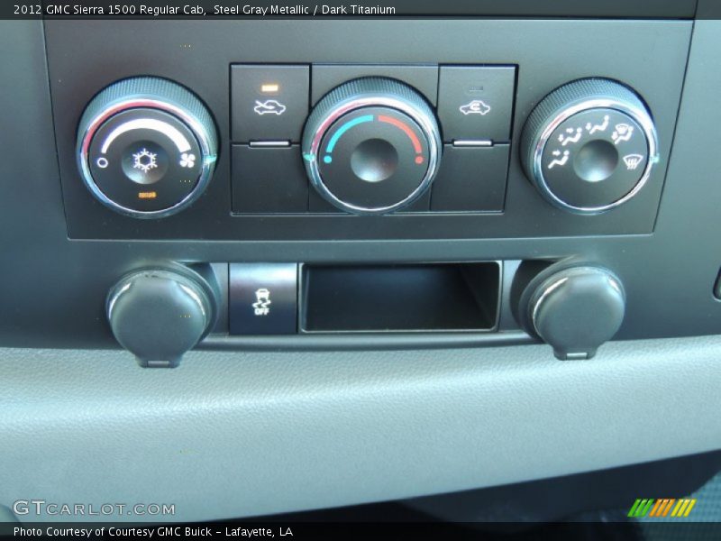 Steel Gray Metallic / Dark Titanium 2012 GMC Sierra 1500 Regular Cab