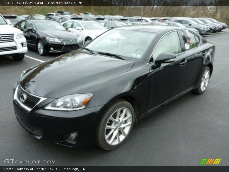 Obsidian Black / Ecru 2013 Lexus IS 250 AWD