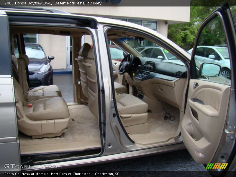 Desert Rock Metallic / Ivory 2005 Honda Odyssey EX-L