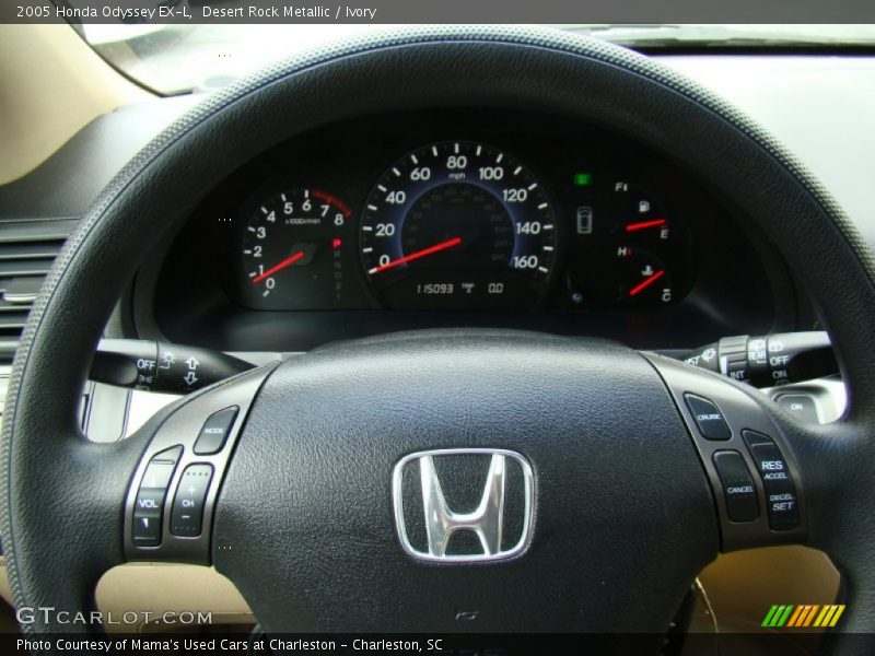 Desert Rock Metallic / Ivory 2005 Honda Odyssey EX-L