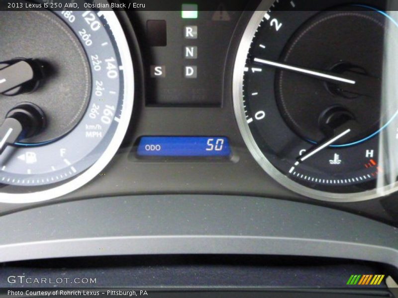 Obsidian Black / Ecru 2013 Lexus IS 250 AWD