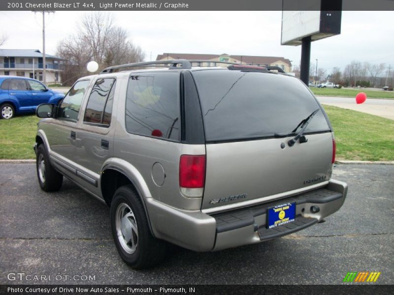 Light Pewter Metallic / Graphite 2001 Chevrolet Blazer LT 4x4