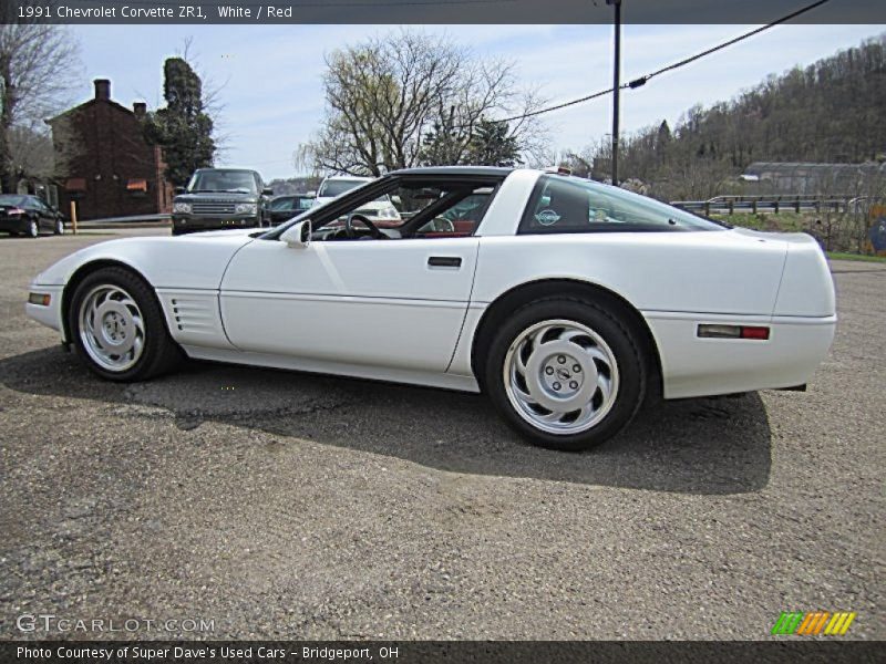  1991 Corvette ZR1 White