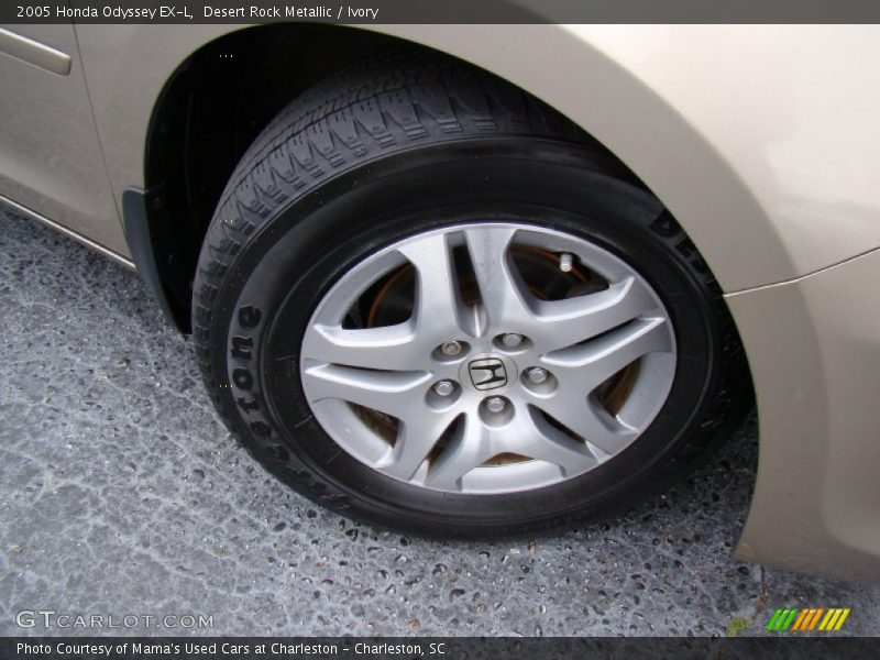 Desert Rock Metallic / Ivory 2005 Honda Odyssey EX-L