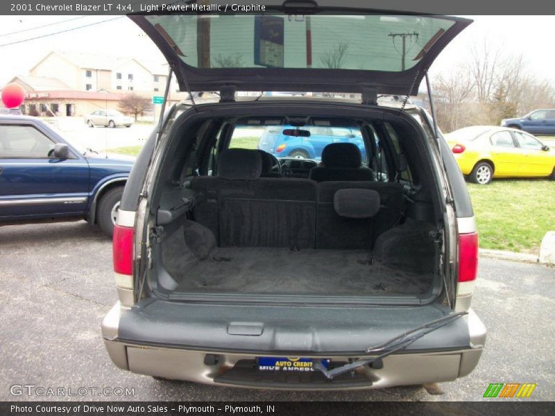 Light Pewter Metallic / Graphite 2001 Chevrolet Blazer LT 4x4