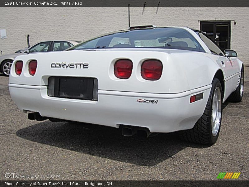  1991 Corvette ZR1 White