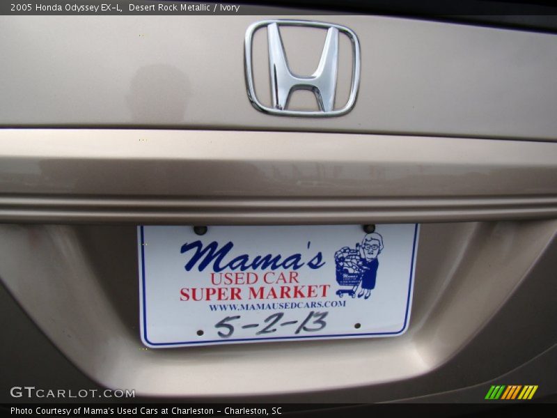 Desert Rock Metallic / Ivory 2005 Honda Odyssey EX-L
