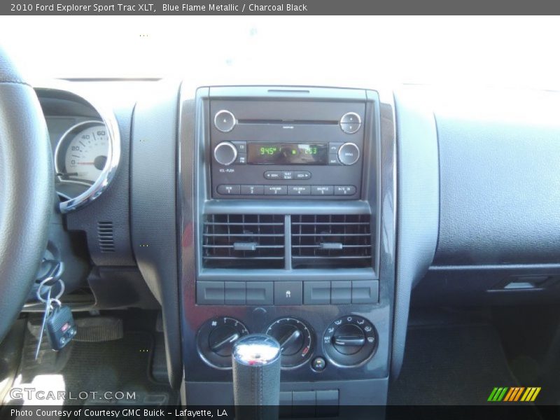 Blue Flame Metallic / Charcoal Black 2010 Ford Explorer Sport Trac XLT