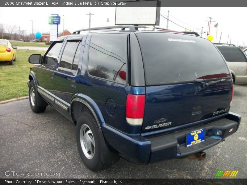 Indigo Blue Metallic / Graphite Gray 2000 Chevrolet Blazer LT 4x4